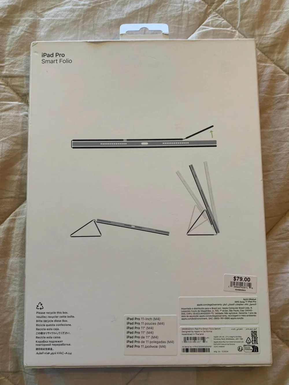 Apple iPad Pro Smart Folio - Denim 11 inch (M4)